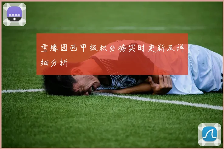 雪缘园西甲级积分榜实时更新及详细分析