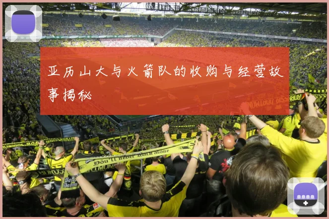 亚历山大与火箭队的收购与经营故事揭秘